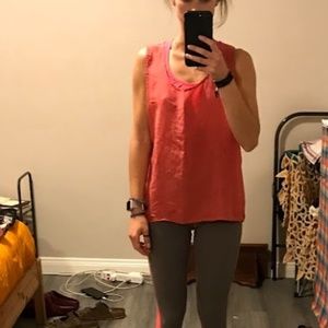 Silk top/blouse no sleeve